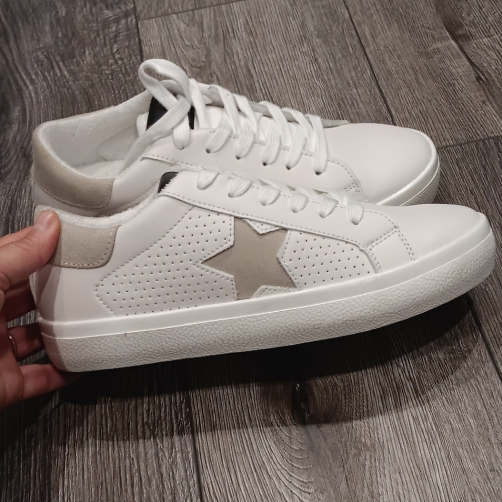 Steve Madden White Starling Women's Sneakers